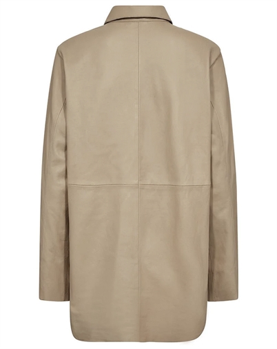 Depeche - Nora Skindskjorte - Cream